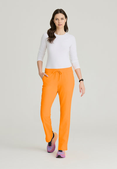 SKP623 Skechers Classic Scrubs Gamma Pants 6 Pocket Elastic Waist Tapered Women's Scrub Pants  (XXS - 5XL)