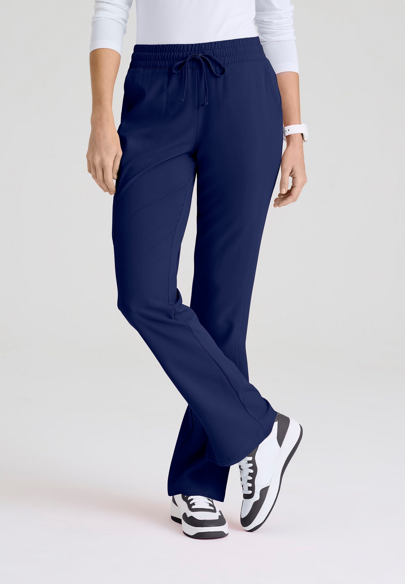 SKP623 Skechers Classic Scrubs Gamma Pants 6 Pocket Elastic Waist Tapered Women's Scrub Pants  (XXS - 5XL)