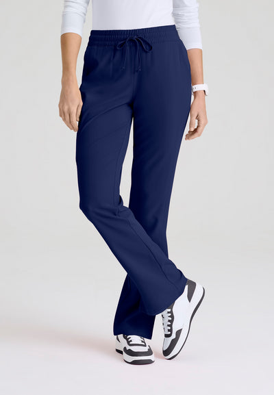 SKP623 Skechers Classic Scrubs Gamma Pants 6 Pocket Elastic Waist Tapered Women's Scrub Pants  (XXS - 5XL)