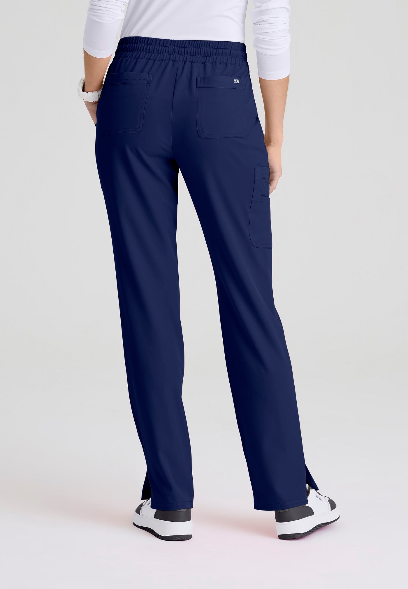 SKP623 Skechers Classic Scrubs Gamma Pants 6 Pocket Elastic Waist Tapered Women's Scrub Pants  (XXS - 5XL)