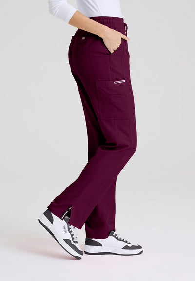 SKP623 Skechers Classic Scrubs Gamma Pants 6 Pocket Elastic Waist Tapered Women's Scrub Pants  (XXS - 5XL)