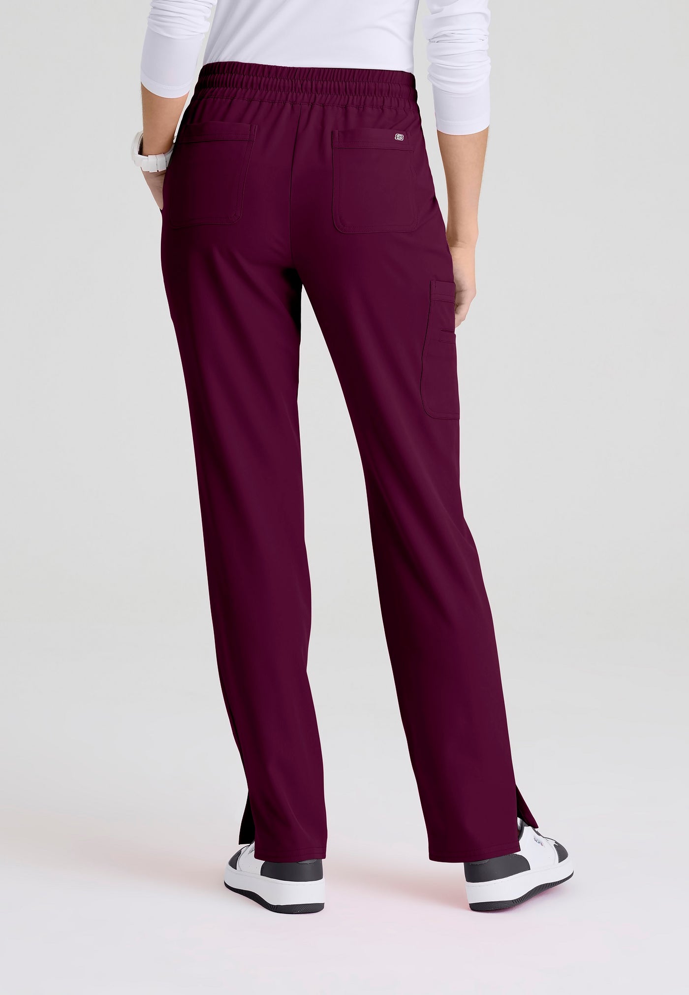 SKP623 Skechers Classic Scrubs Gamma Pants 6 Pocket Elastic Waist Tapered Women's Scrub Pants  (XXS - 5XL)