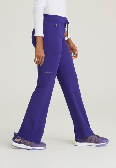SKP656 Skechers Slip-Ins Super Stretch Women's Flare Scrub Pants (XXS - 5XL)