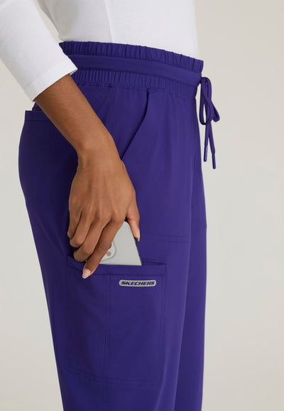 SKP668 Skechers Slip-Ins Super Stretch Women's Slim Scrub Pants (XXS - 5XL)