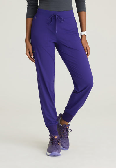 SKP669 Skechers Slip-Ins Super Stretch Women's Jogger Scrub Pants (XXS - 5XL)