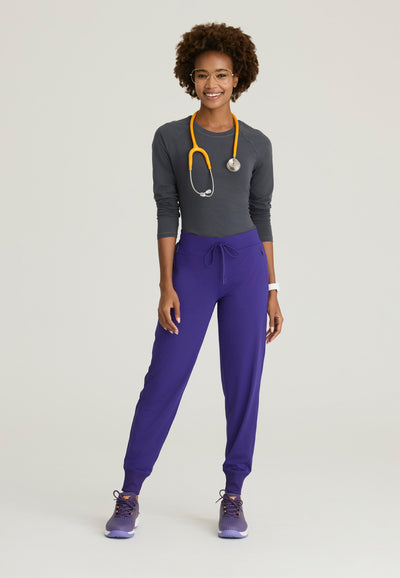 SKP669 Skechers Slip-Ins Super Stretch Women's Jogger Scrub Pants (XXS - 5XL)