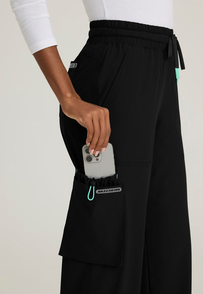 SKP707 Skechers Ripstop Scout 5-Pocket High Rise Wide Leg Pant (XXS - 3XL)