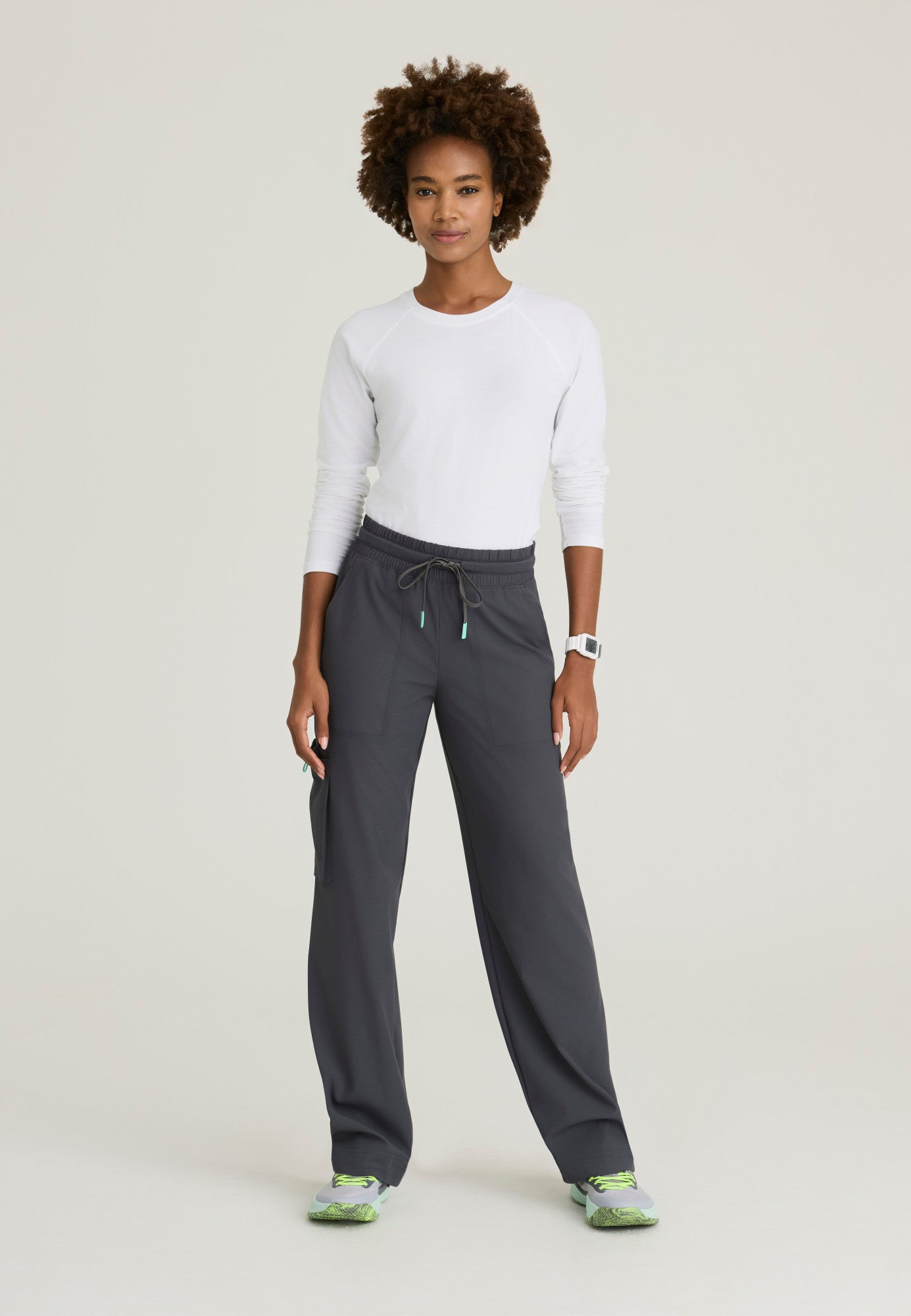 SKP707 Skechers Ripstop Scout 5-Pocket High Rise Wide Leg Pant (XXS - 3XL)
