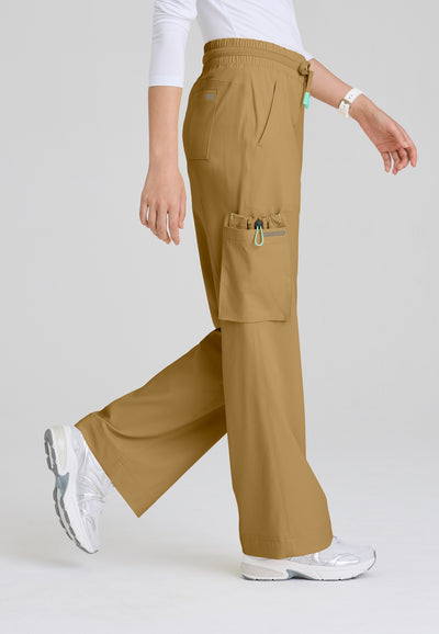 SKP707 Skechers Ripstop Scout 5-Pocket High Rise Wide Leg Pant (XXS - 3XL)