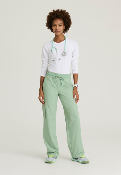 SKP707 Skechers Ripstop Scout 5-Pocket High Rise Wide Leg Pant (XXS - 3XL)