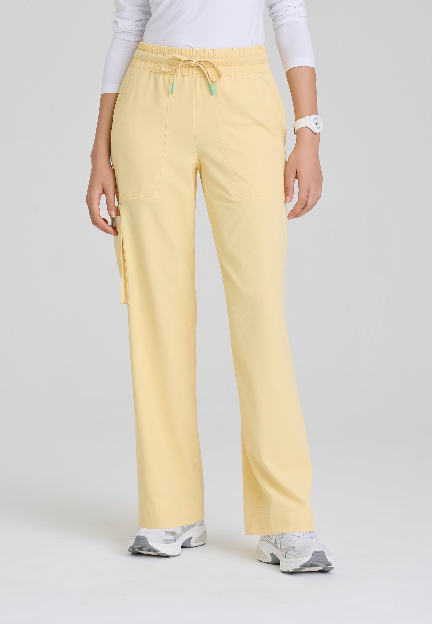 SKP707 Skechers Ripstop Scout 5-Pocket High Rise Wide Leg Pant (XXS - 3XL)