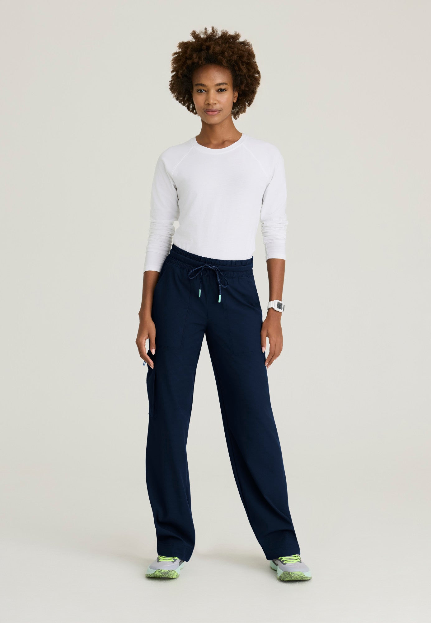 SKP707 Skechers Ripstop Scout 5-Pocket High Rise Wide Leg Pant (XXS - 3XL)