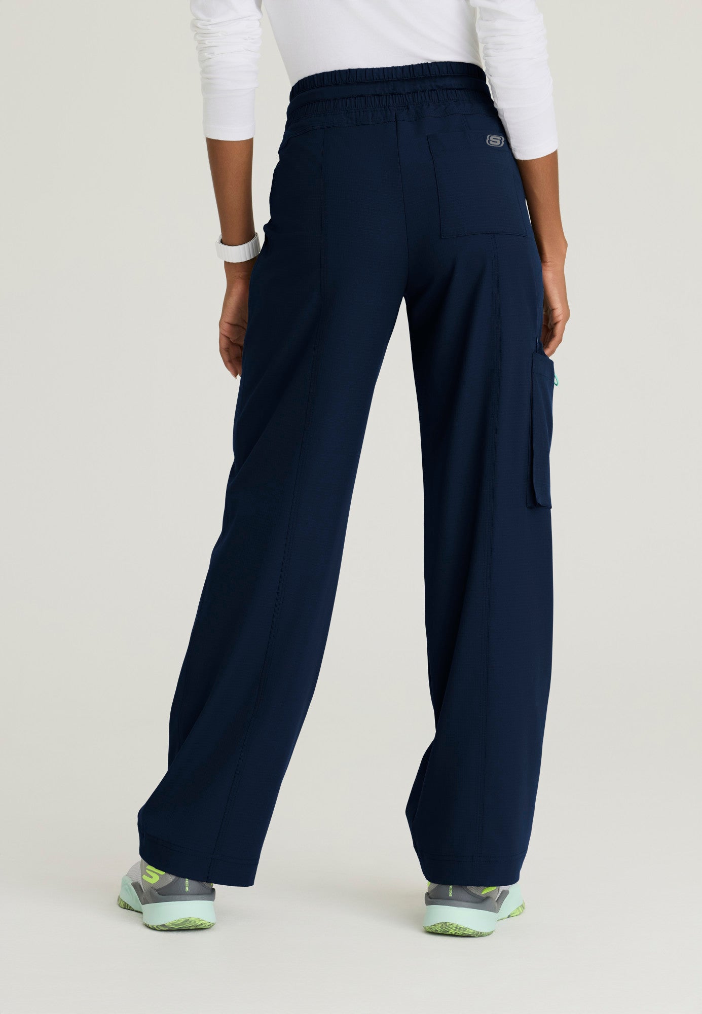 SKP707 Skechers Ripstop Scout 5-Pocket High Rise Wide Leg Pant (XXS - 3XL)