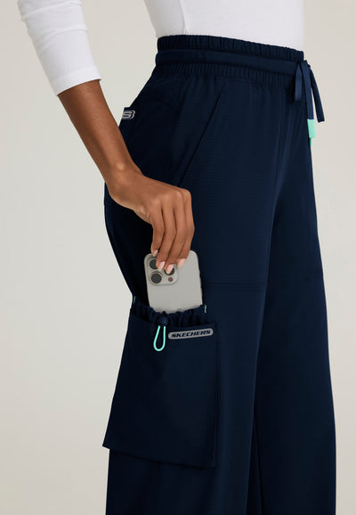 SKP707 Skechers Ripstop Scout 5-Pocket High Rise Wide Leg Pant (XXS - 3XL)