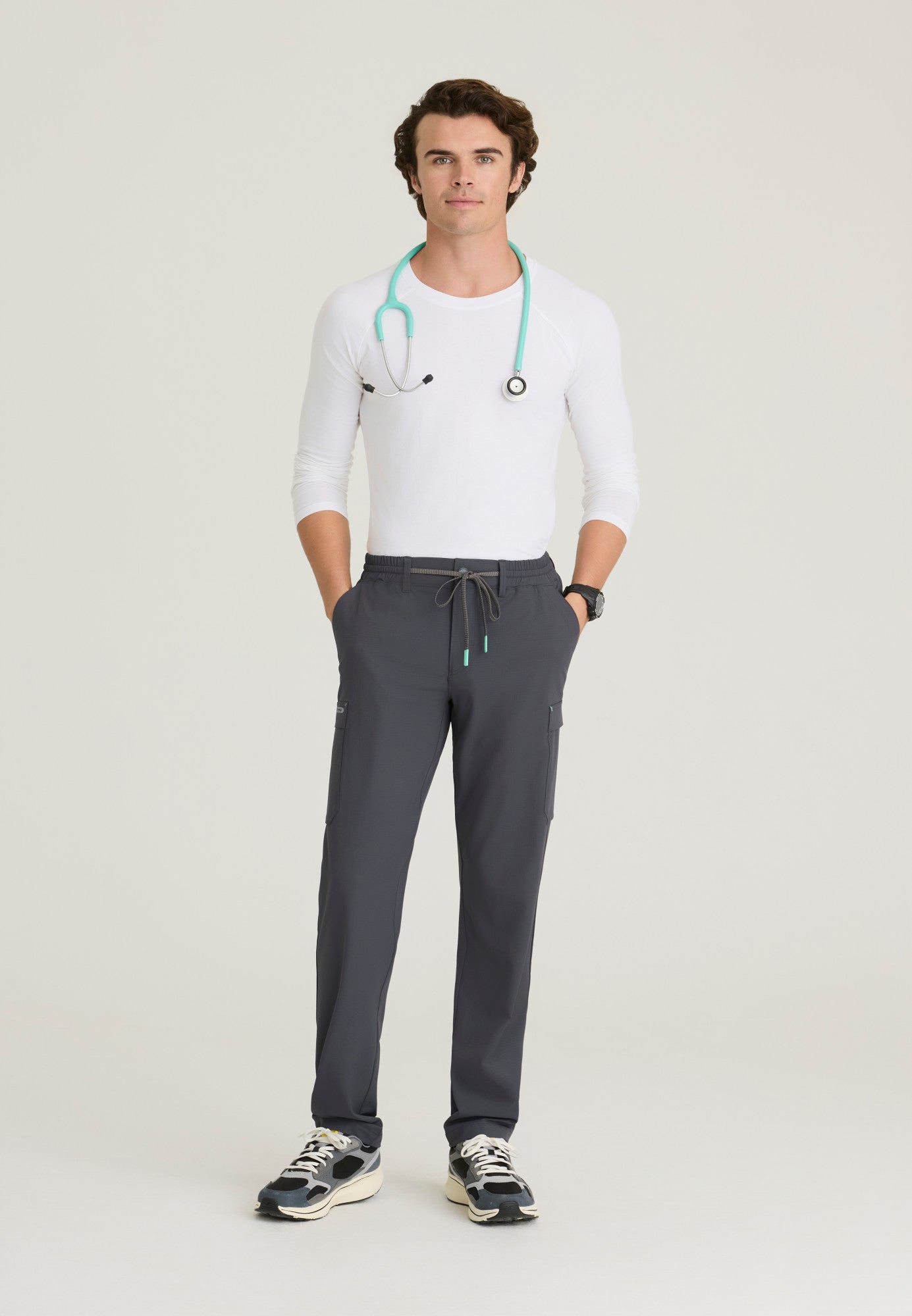 SKP708 Skechers Ripstop Terrain 6-Pocket Double Cargo Pocket Straight Leg Pant (XS - 3XL)