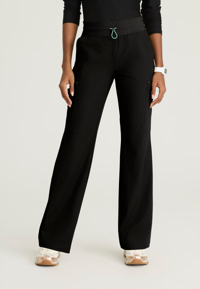 SKP712 Skechers Ripstop Explore 5-Pocket Knit Waistband Fit & Flare Pant (XXS - 3XL)