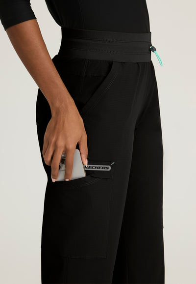 SKP712 Skechers Ripstop Explore 5-Pocket Knit Waistband Fit & Flare Pant (XXS - 3XL)