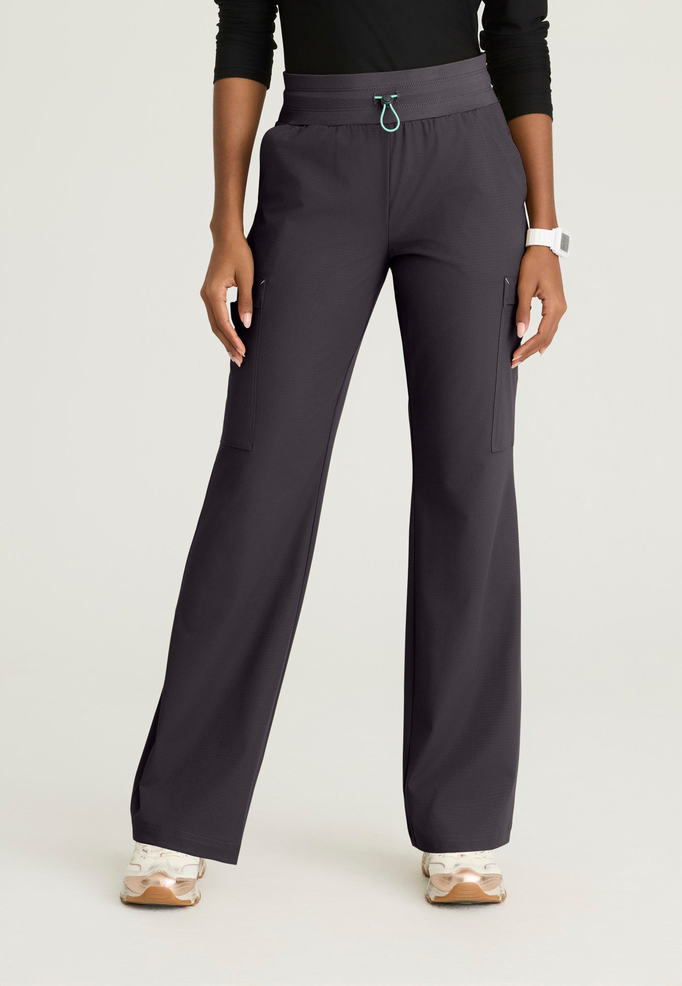 SKP712 Skechers Ripstop Explore 5-Pocket Knit Waistband Fit & Flare Pant (XXS - 3XL)