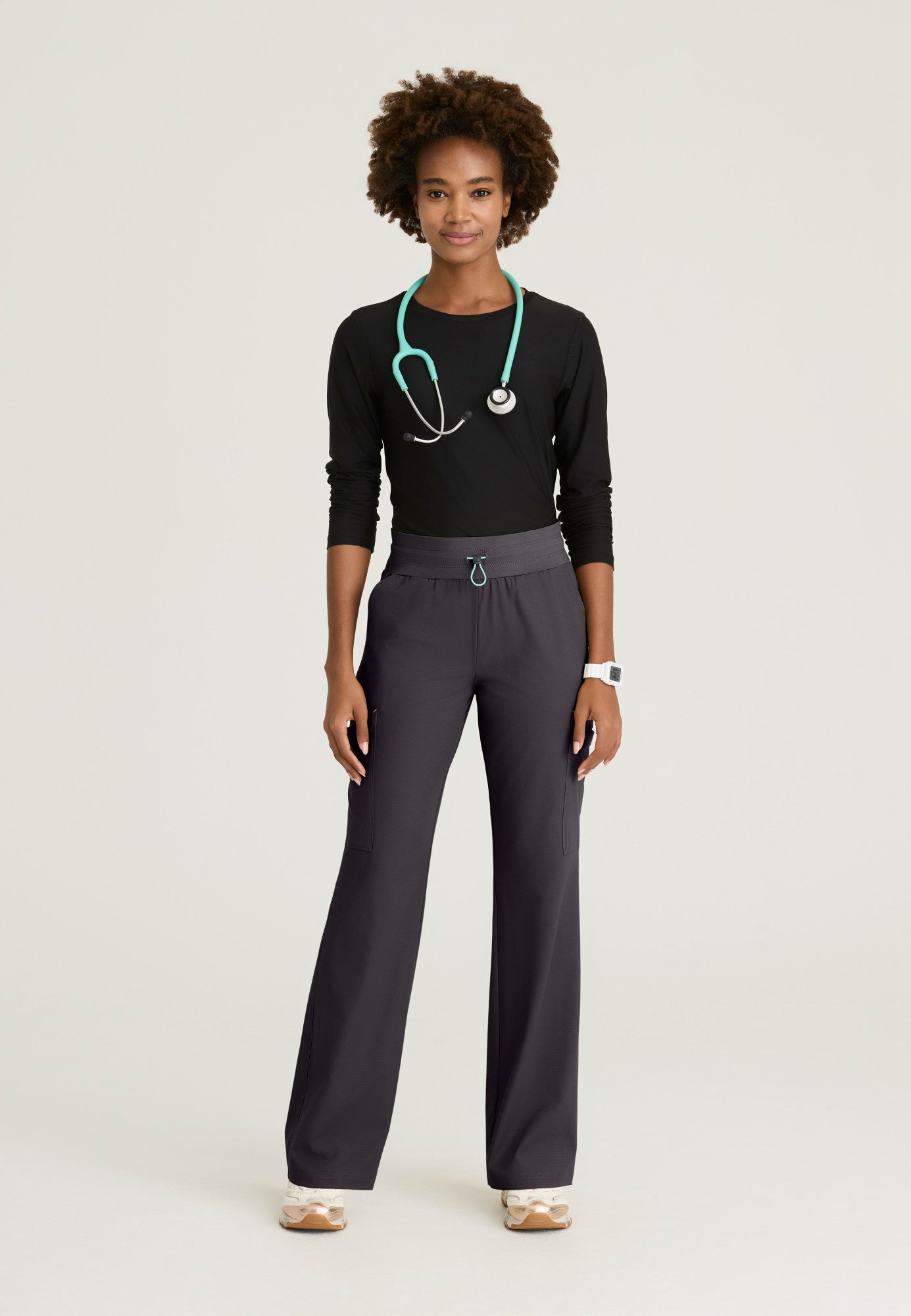 SKP712 Skechers Ripstop Explore 5-Pocket Knit Waistband Fit & Flare Pant (XXS - 3XL)