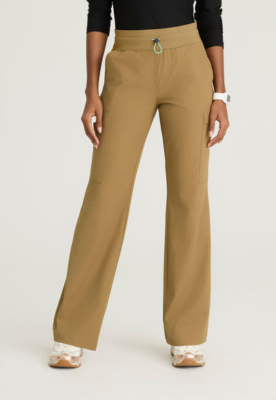 SKP712 Skechers Ripstop Explore 5-Pocket Knit Waistband Fit & Flare Pant (XXS - 3XL)