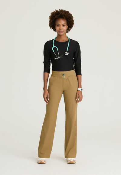 SKP712 Skechers Ripstop Explore 5-Pocket Knit Waistband Fit & Flare Pant (XXS - 3XL)
