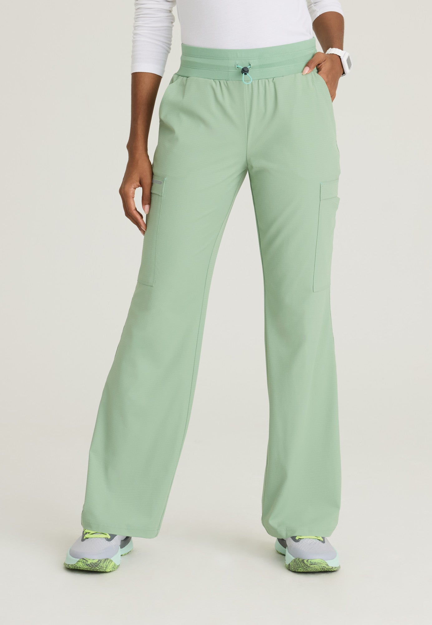 SKP712 Skechers Ripstop Explore 5-Pocket Knit Waistband Fit & Flare Pant (XXS - 3XL)
