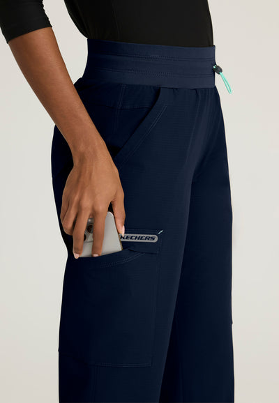 SKP712 Skechers Ripstop Explore 5-Pocket Knit Waistband Fit & Flare Pant (XXS - 3XL)