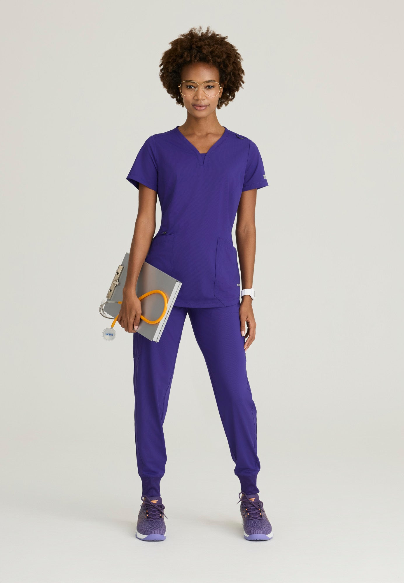 SKT220 Skechers Slip-Ins Super Stretch Serene Scrub Top (XXS - 5XL)