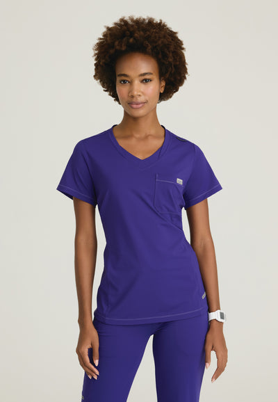 SKT221 Skechers Slip-Ins Super Stretch Flow Scrub Top (XXS - 5XL)