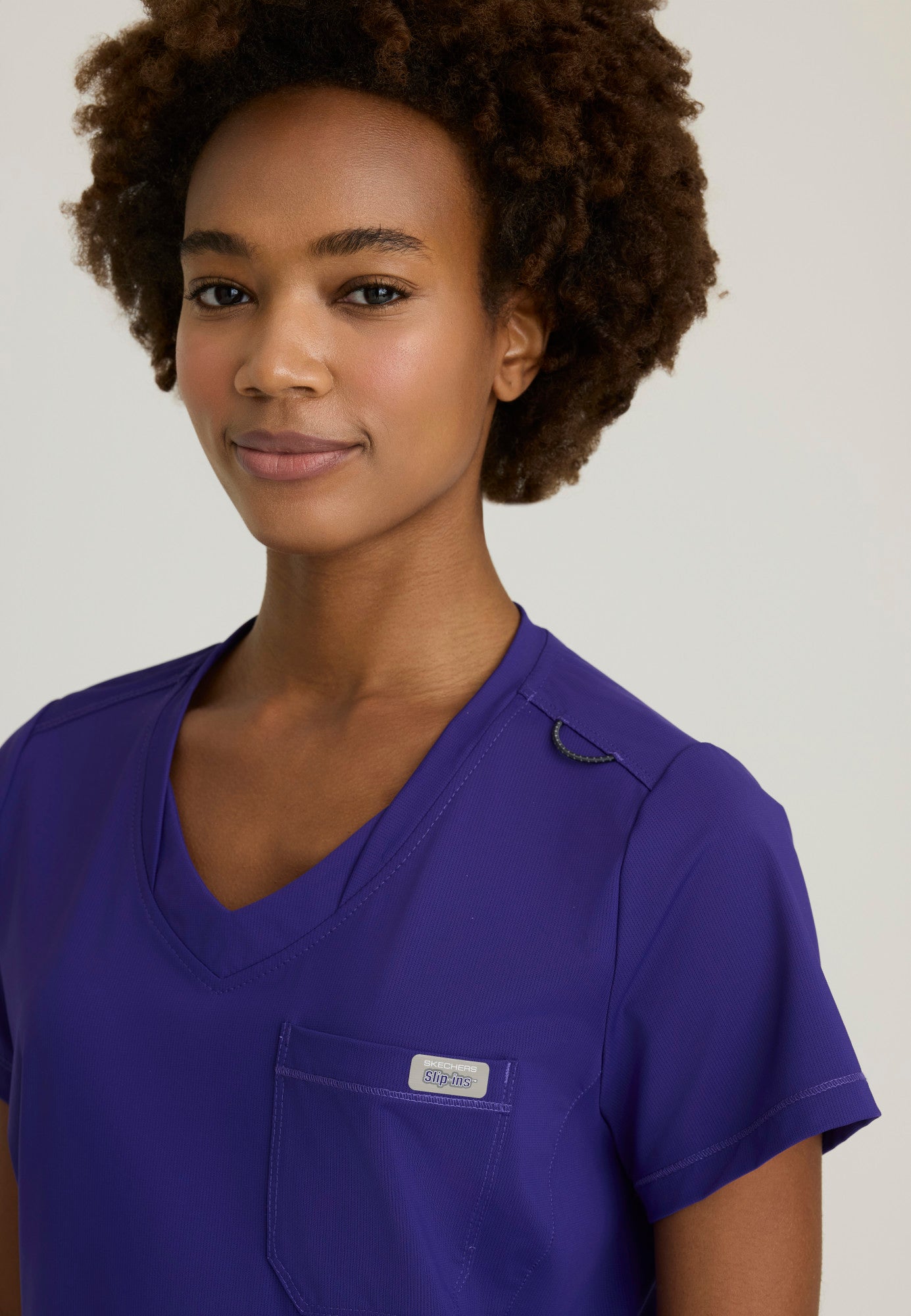 SKT221 Skechers Slip-Ins Super Stretch Flow Scrub Top (XXS - 5XL)