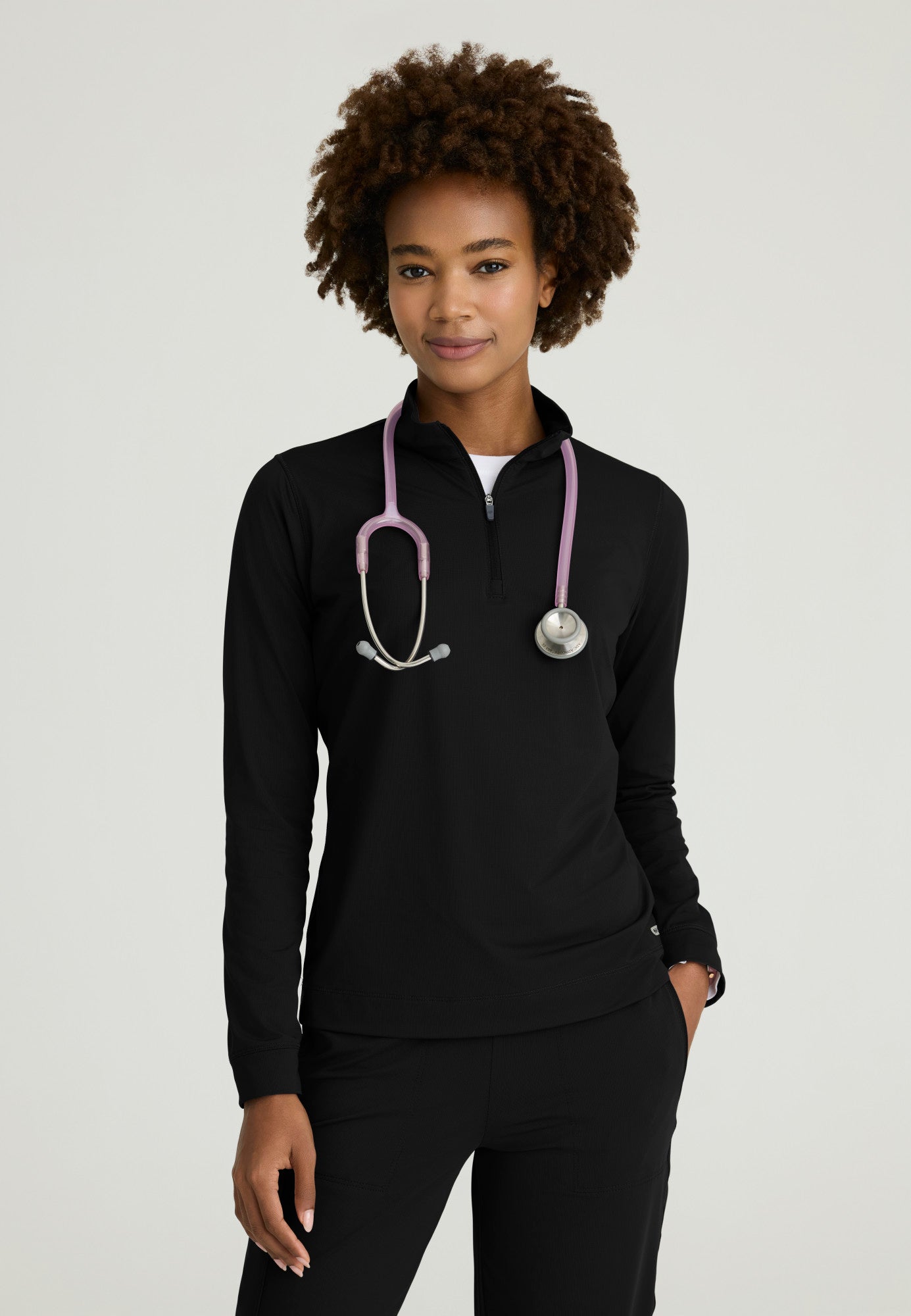 SKT274 Skechers Slip-Ins Super Stretch Atlas Scrub Long Sleeves Top (XXS - 5XL)