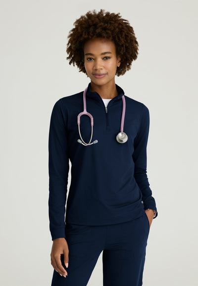 SKT274 Skechers Slip-Ins Super Stretch Atlas Scrub Long Sleeves Top (XXS - 5XL)