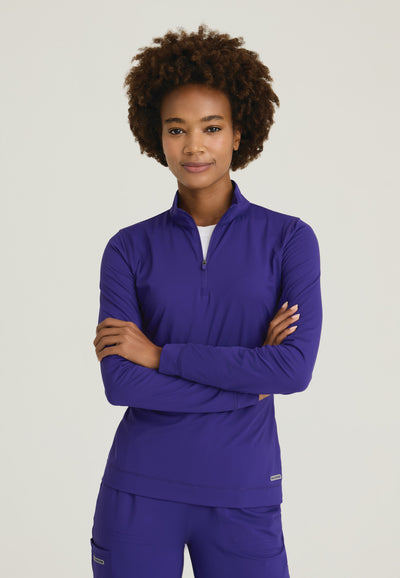 SKT274 Skechers Slip-Ins Super Stretch Atlas Scrub Long Sleeves Top (XXS - 5XL)