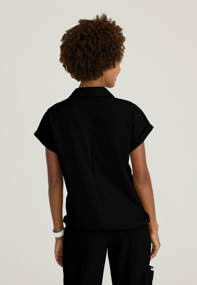SKT276 Skechers Ripstop Charlie 3-Pocket Shirt Collar Dolman Sleeve Top (XXS - 3XL)