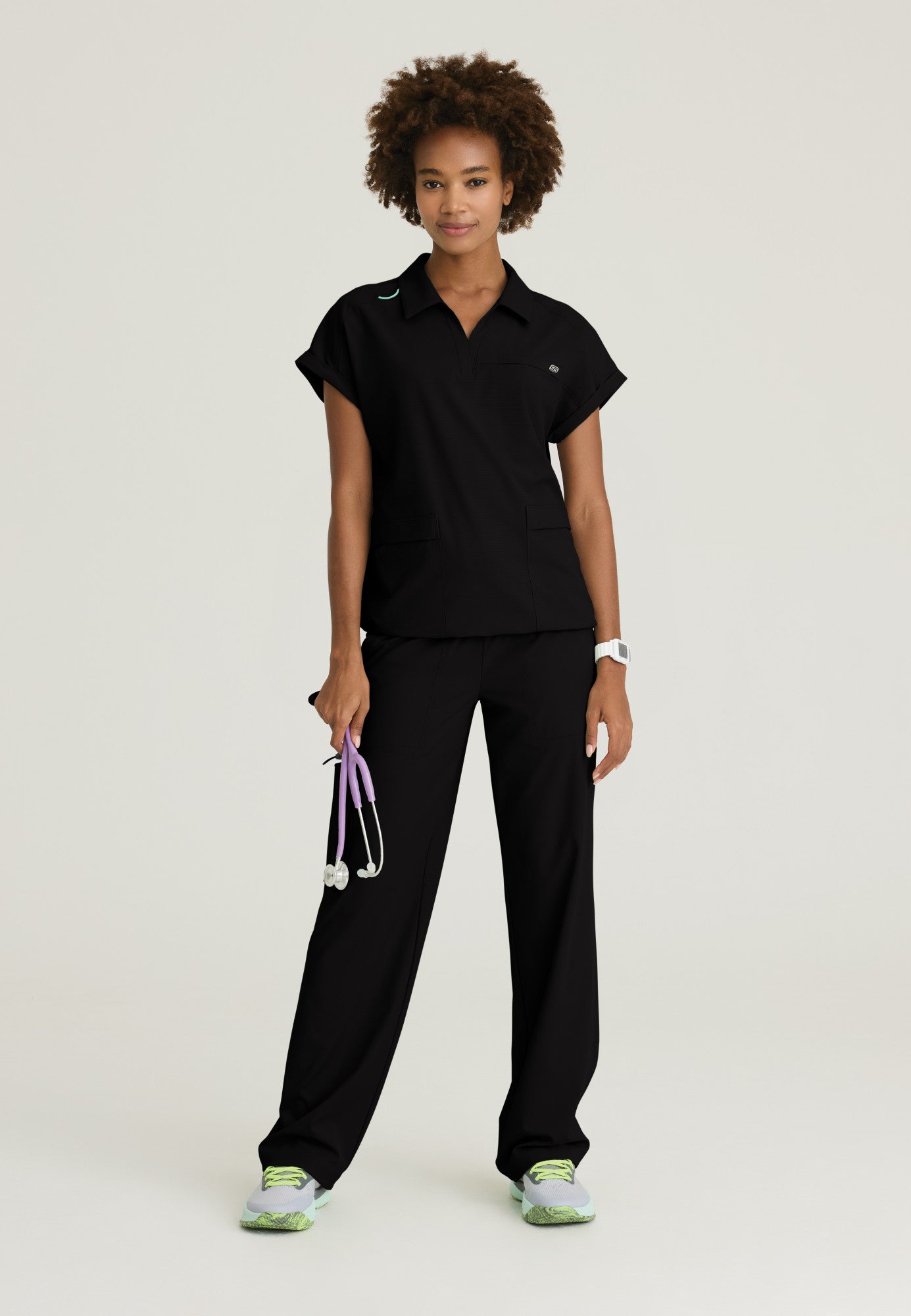 SKP707 Skechers Ripstop Scout 5-Pocket High Rise Wide Leg Pant (XXS - 3XL)