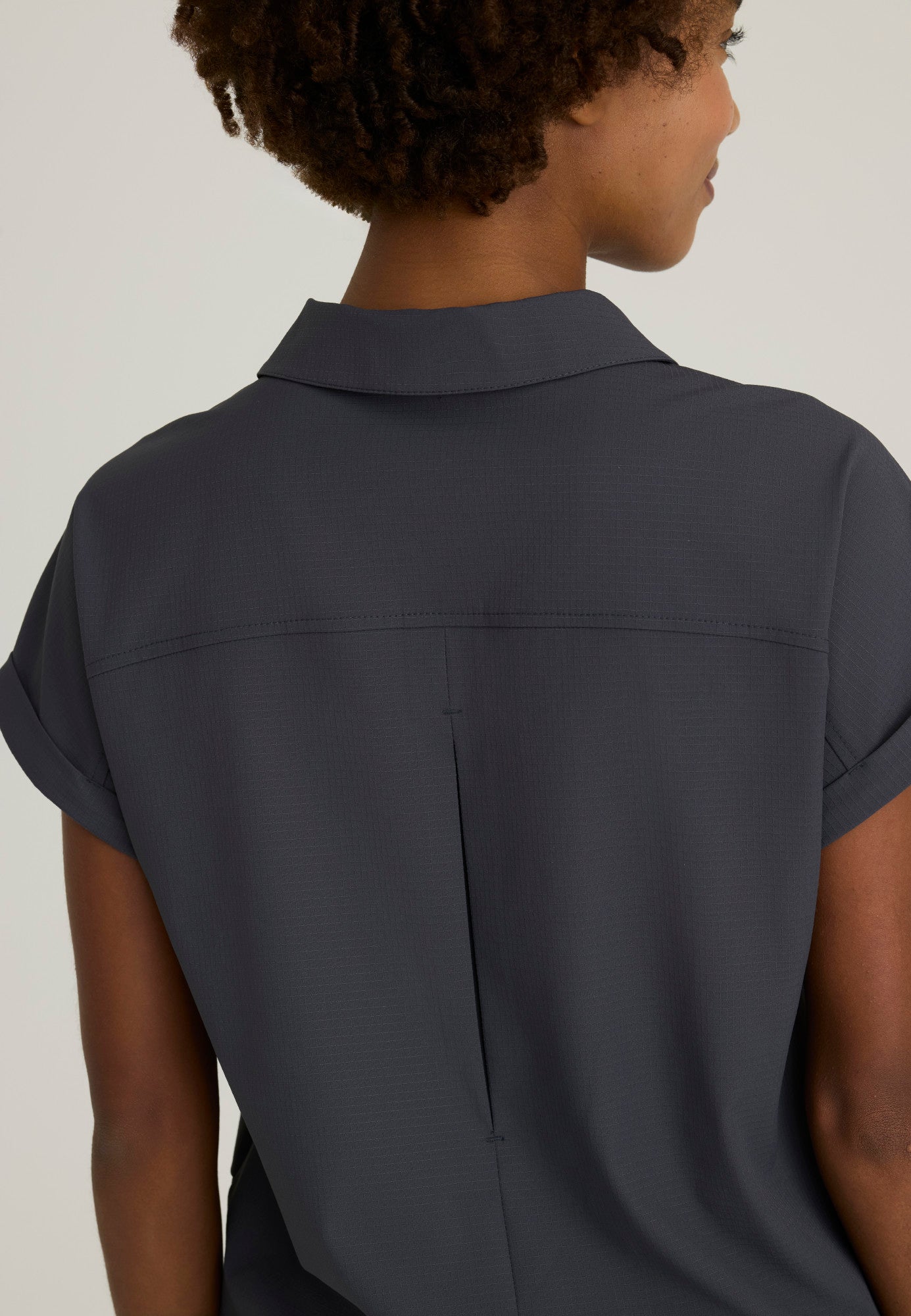SKT276 Skechers Ripstop Charlie 3-Pocket Shirt Collar Dolman Sleeve Top (XXS - 3XL)