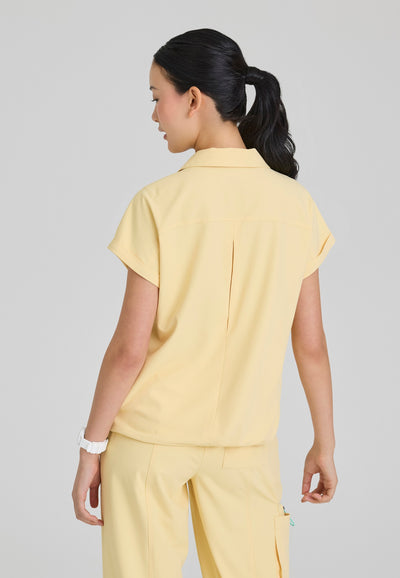 SKT276 Skechers Ripstop Charlie 3-Pocket Shirt Collar Dolman Sleeve Top (XXS - 3XL)