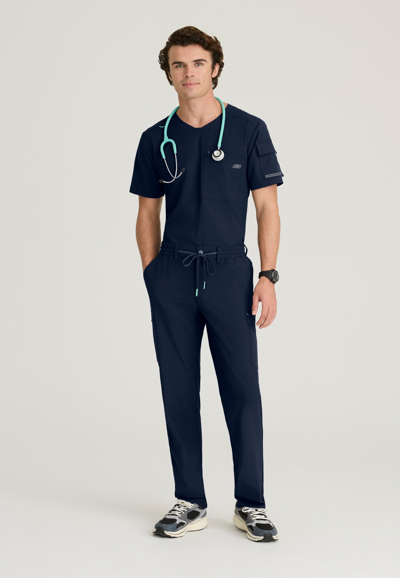 SKP708 Skechers Ripstop Terrain 6-Pocket Double Cargo Pocket Straight Leg Pant (XS - 3XL)