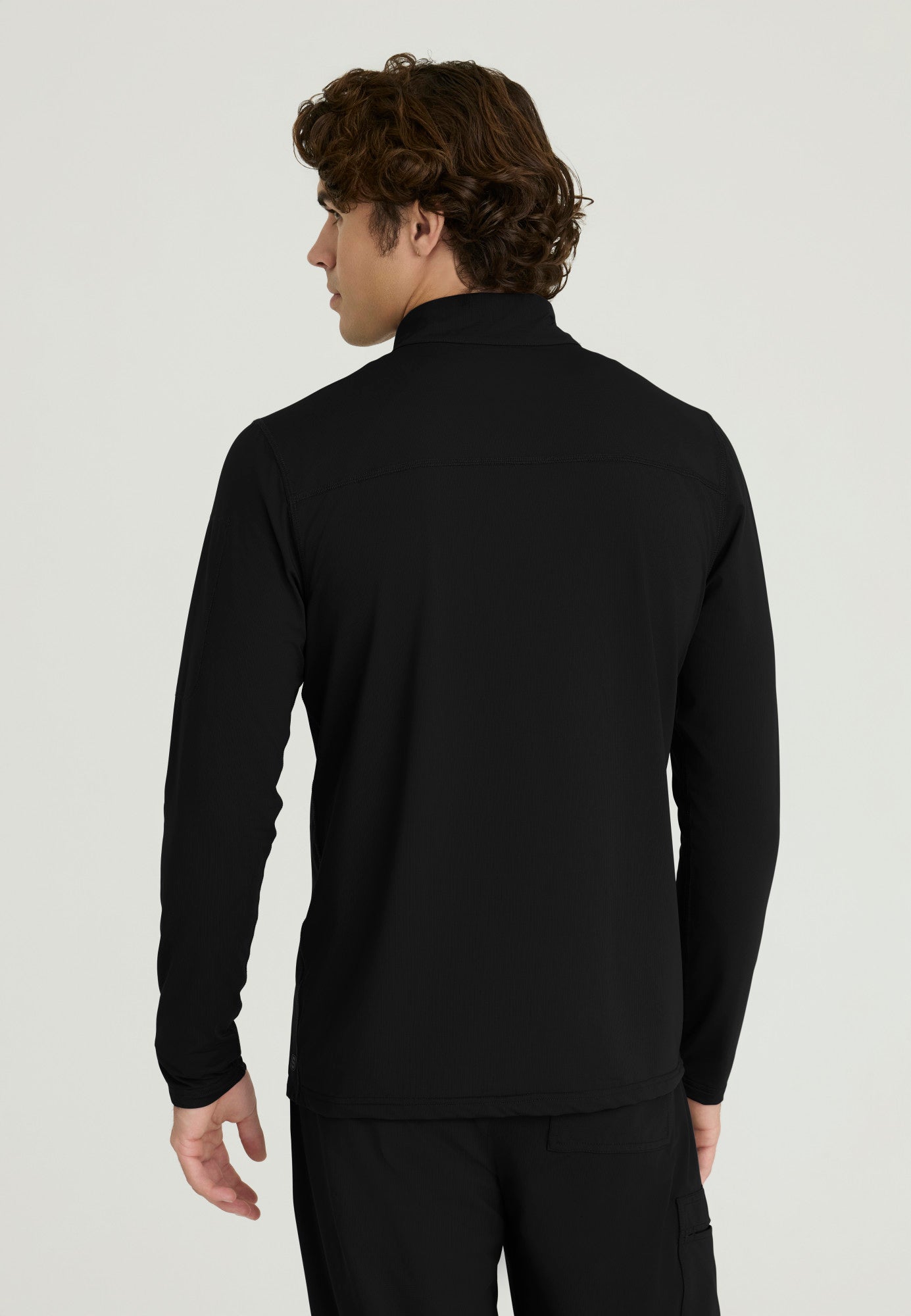 SKT280 Skechers Slip-Ins Super Stretch Men's Proper Long Sleeves Scrub Top (XS - 5XL)