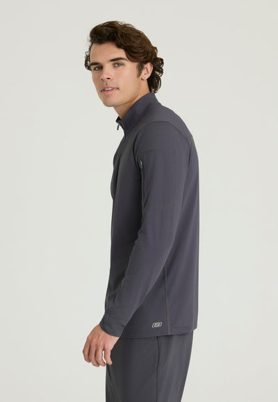 SKT280 Skechers Slip-Ins Super Stretch Men's Proper Long Sleeves Scrub Top (XS - 5XL)