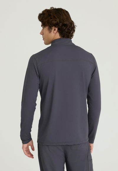 SKT280 Skechers Slip-Ins Super Stretch Men's Proper Long Sleeves Scrub Top (XS - 5XL)