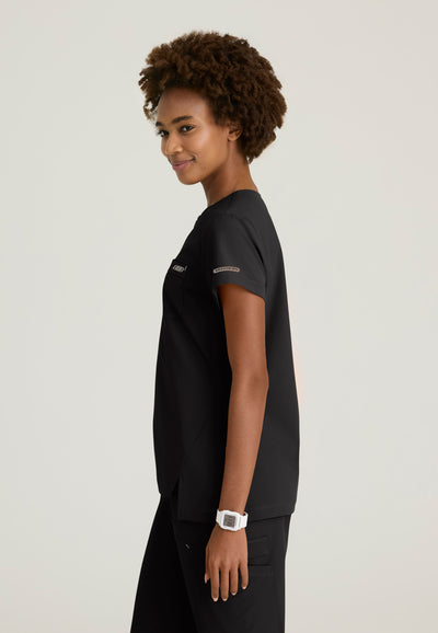 SKT284 Skechers Ripstop Trek 2-Pocket Rounded Neck Tuck-In Top (XXS - 3XL)