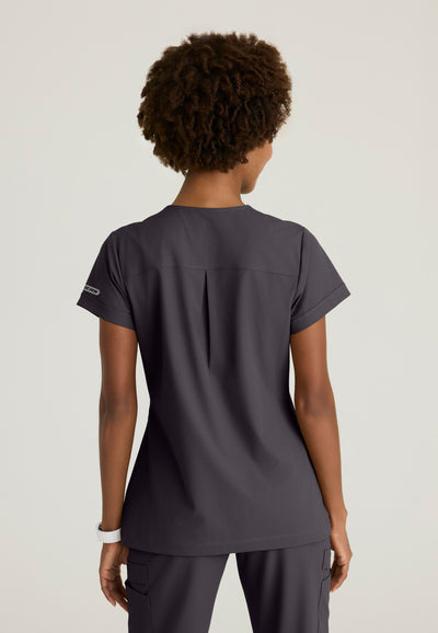 SKT284 Skechers Ripstop Trek 2-Pocket Rounded Neck Tuck-In Top (XXS - 3XL)