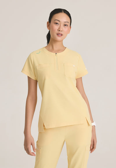 SKT284 Skechers Ripstop Trek 2-Pocket Rounded Neck Tuck-In Top (XXS - 3XL)