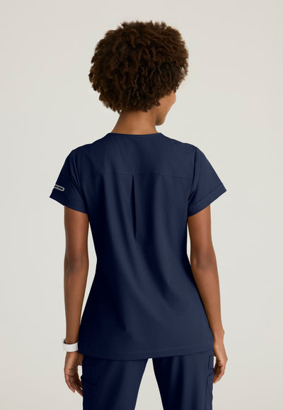 SKT284 Skechers Ripstop Trek 2-Pocket Rounded Neck Tuck-In Top (XXS - 3XL)