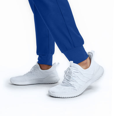 WB431 White Cross Vibe Men Jogger Scrub Pants (XS - 5XL)