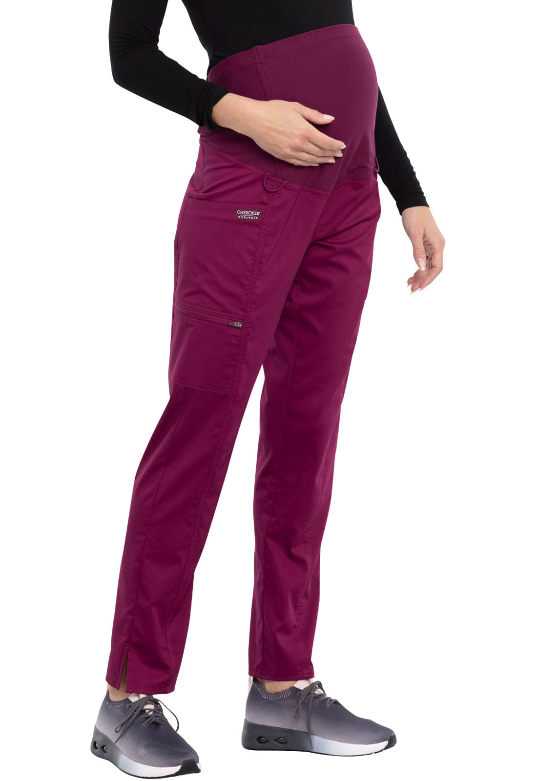 WW155 Cherokee Workwear Maternity Straight Leg Pant (XXS - 3XL)