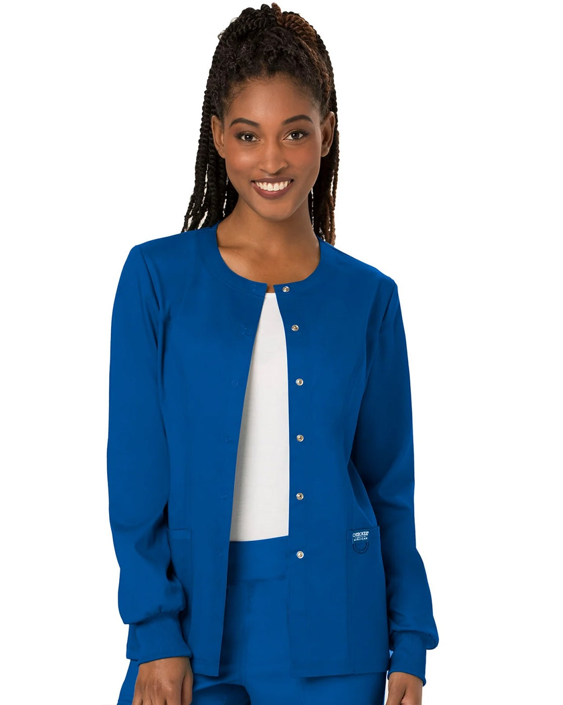 WW310 Cherokee Women Snap Front Jacket (XXS - 5XL)