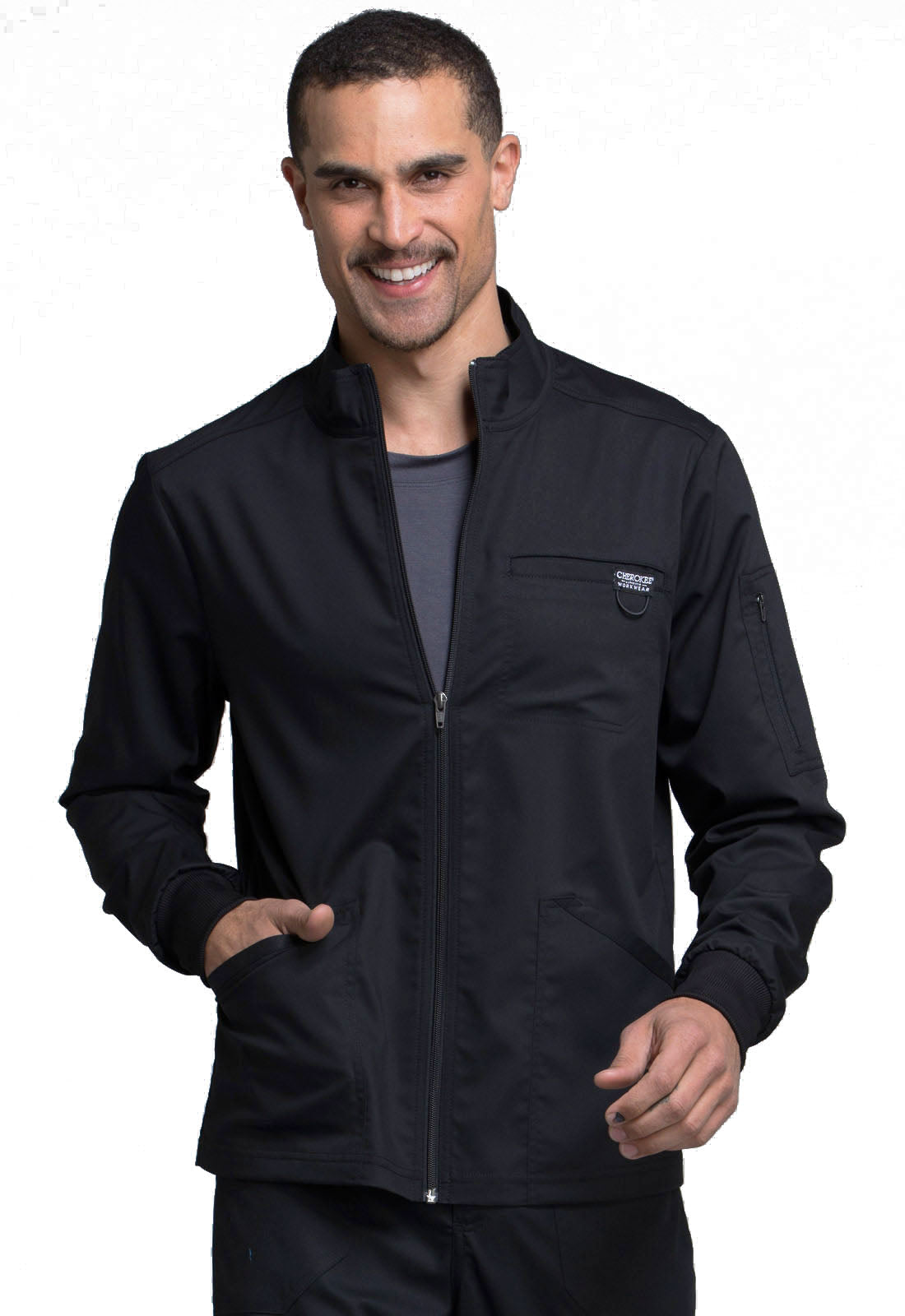 WW320 Cherokee Workwear Revolution Men's Zip Front Jacket (XS - 5XL)