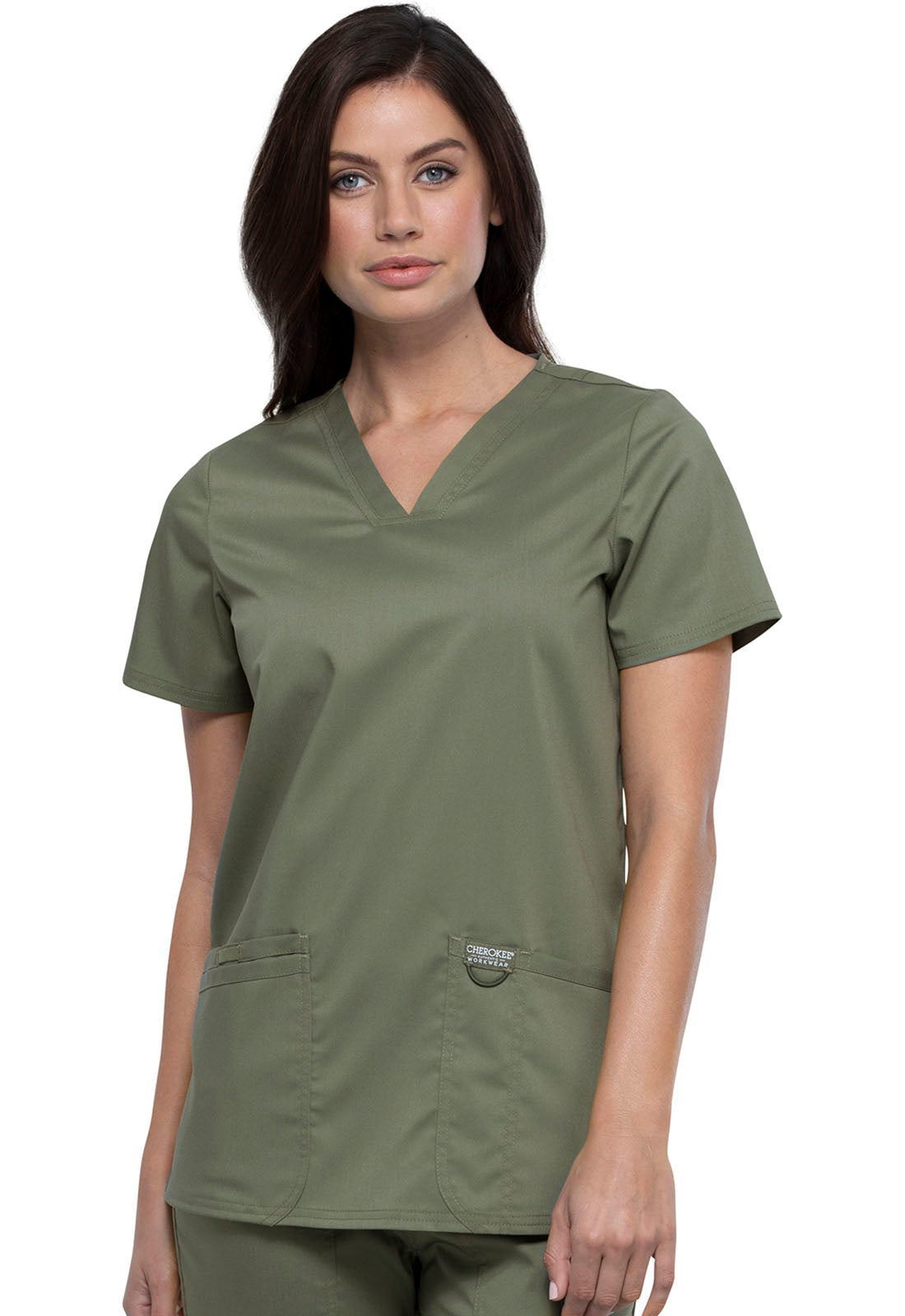 WW620 Cherokee Workwear Revolution V-Neck Top (XXS - 5XL)